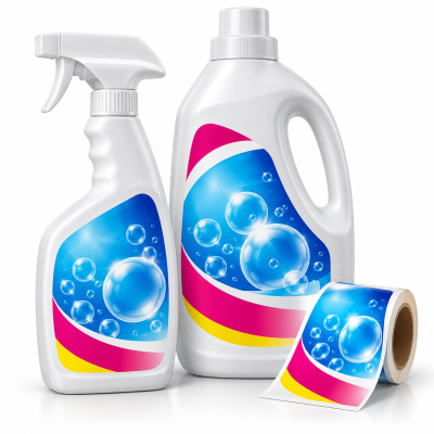 Temizlik Ürünü Etiketi