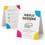 Havlu Değişim Kartı