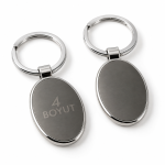 Metal Oval Anahtarlık
